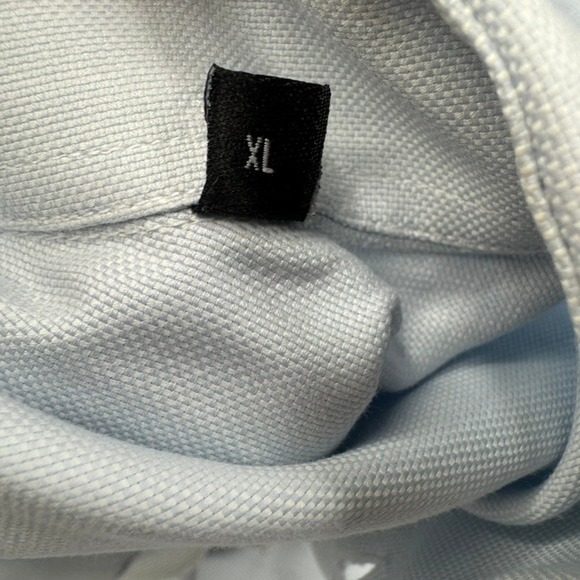 Brioni Light Blue Knit Dress Shirt Men's XL Collar 16.5 Made in Italy - Picture 4 of 11